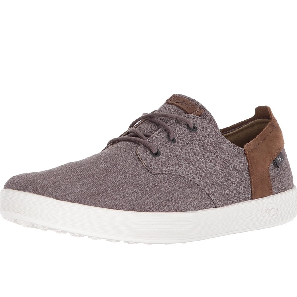 Chaco Davis lace loafer, size 12, Gull grey